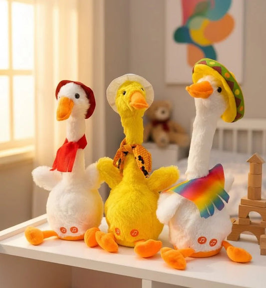 Interactive Dancing & Singing Plush Goose Toy – Musical Moving Duck Toy for Kids | Soft & Fun Educational Gift