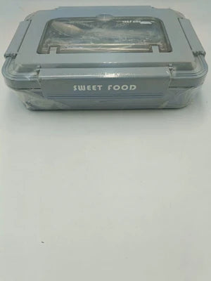 Premium Stainless Steel Lunch Box – Leakproof Food Storage Container for Work, School & Travel